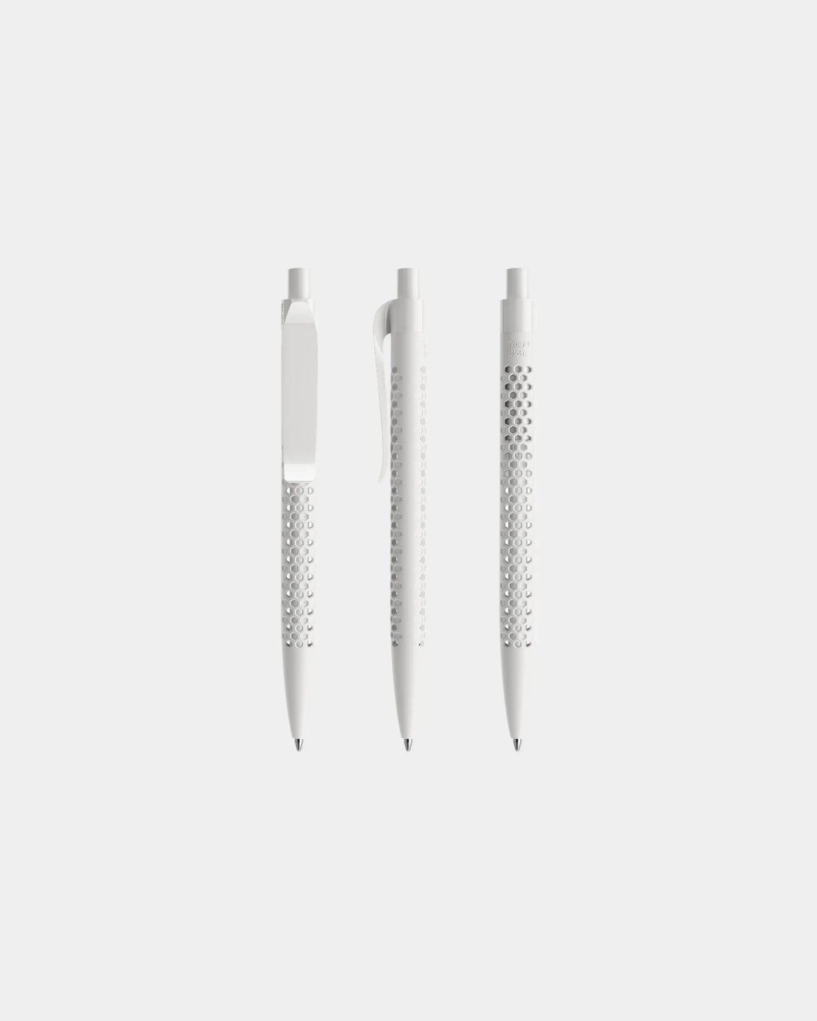 Custom eco-friendly writing instrument Prodir QS40 - Snow
